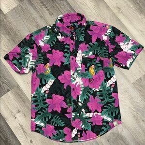 RSVLTS x Jurassic Park button shirt